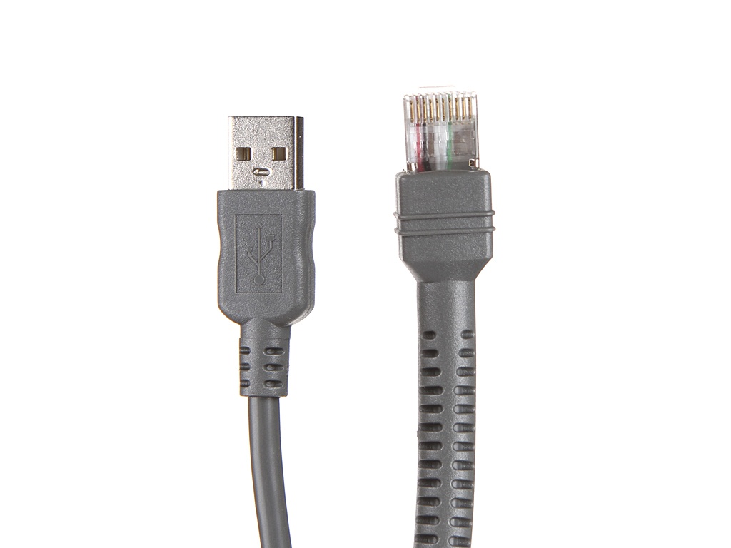 

Аксессуар Кабель Zebra USB A - RJ45 7FT 2.1M Straight CBA-U21-S07ZBR, CBA-U21-S07ZBR