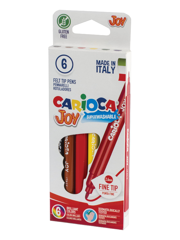 

Фломастеры Carioca Joy 6 цветов 40613, Joy