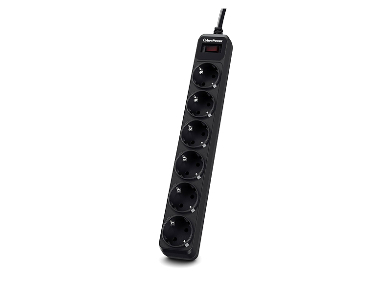 фото Cyberpower b0620sb0-de sockets 6 1.8m 10а black