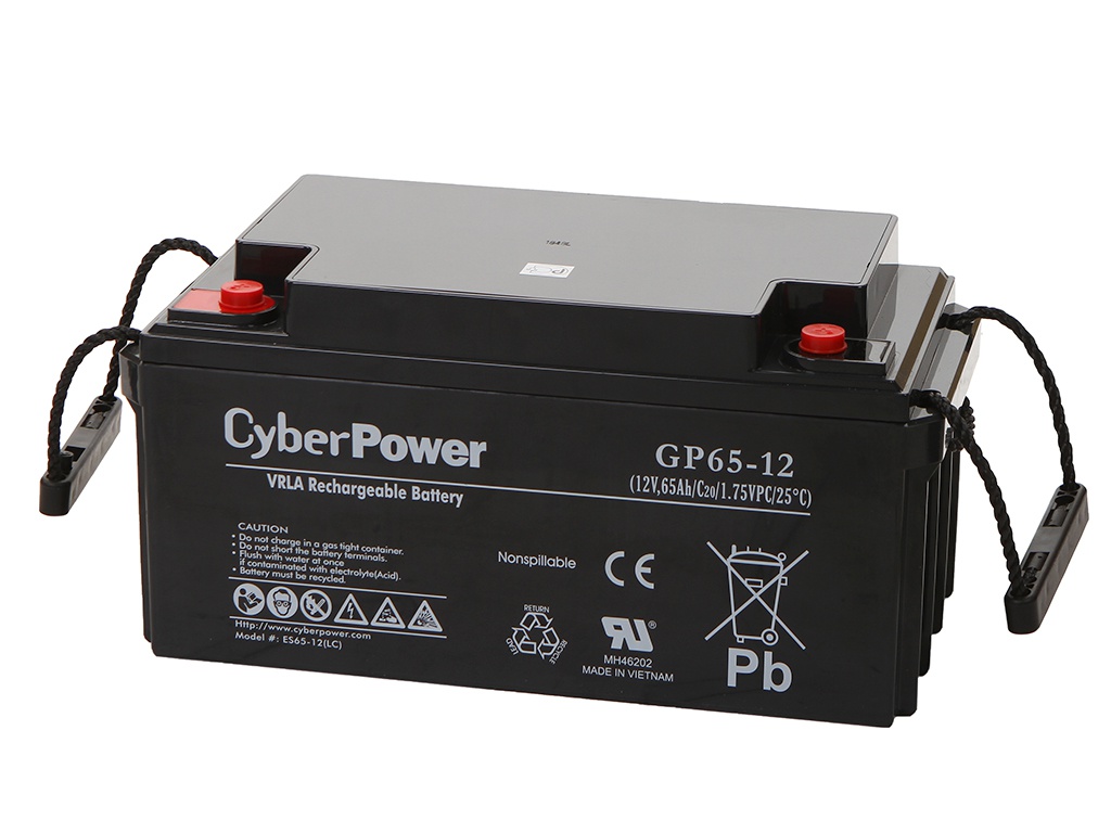 фото Аккумулятор для ибп cyberpower gp65-12 12v 65ah