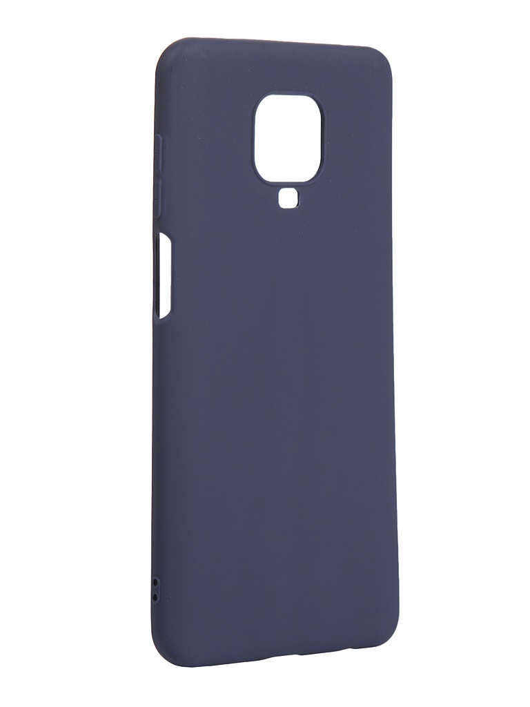 фото Чехол zibelino для xiaomi redmi note 9s / 9 pro soft matte dark blue zsm-xia-rdm-not9s-dblu