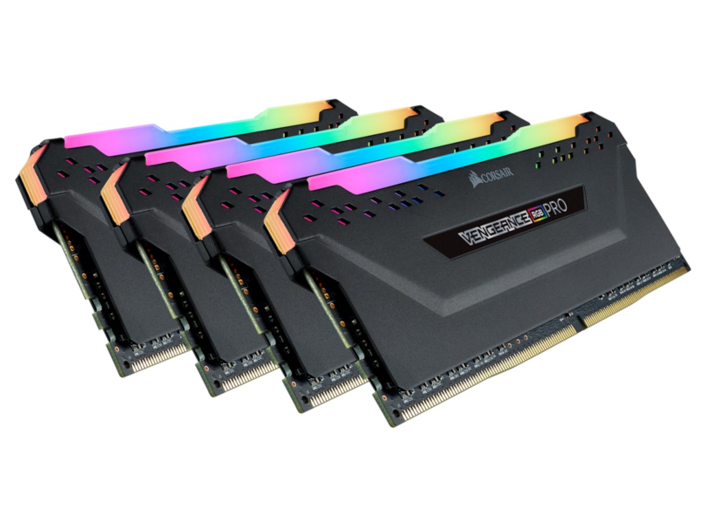 

Модуль памяти Corsair DDR4 DIMM 3200MHz PC4-25600 CL16 - 64Gb KIT (4x16Gb) CMW64GX4M4C3200C16, CMW64GX4M4C3200C16