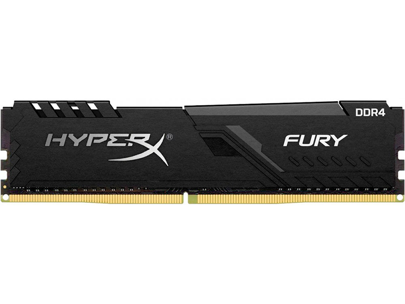 фото Модуль памяти hyperx fury black ddr4 dimm 3200mhz pc25600 cl16 - 16gb hx432c16fb4/16