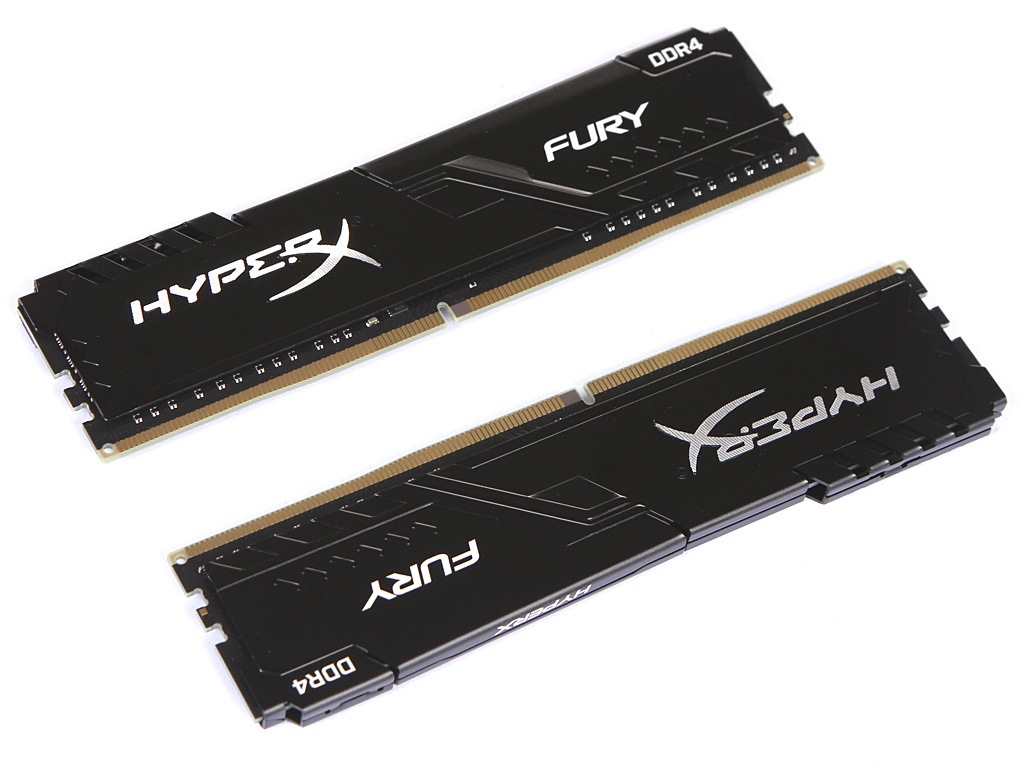 Zakazat.ru: Модуль памяти HyperX Fury Black DDR4 DIMM 3600Mhz PC28800 CL18 - 32Gb KIT(2x16Gb) HX436C18FB4K2/32