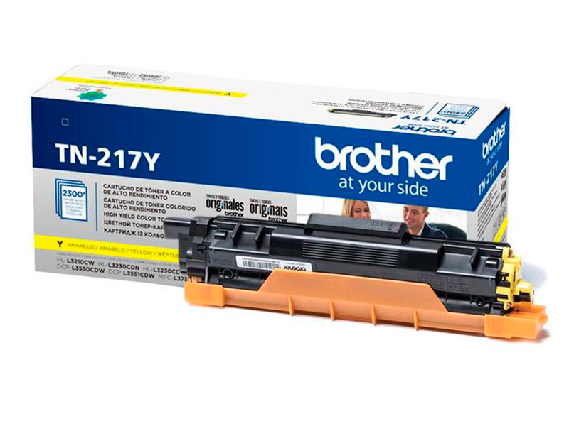 

Картридж Brother TN-217Y Yellow, TN-217Y