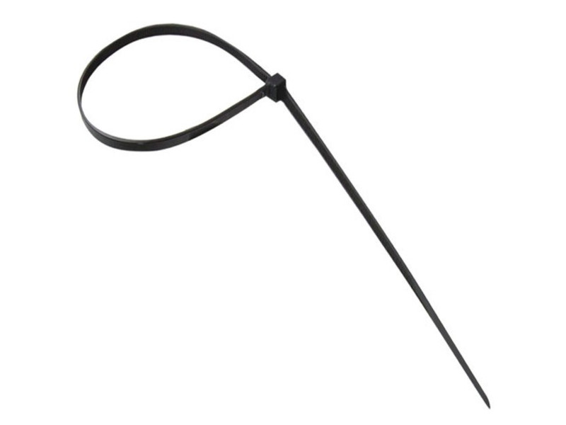 

Стяжки нейлоновые Сибин 2.5х200mm (100шт) Black 3788-25-200, 3788-25-200