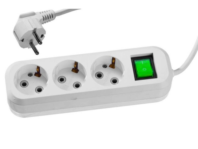 

Удлинитель Сибин 3 Sockets 2m 55036-2, 55036-2