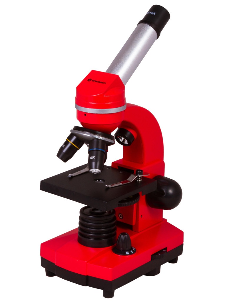 фото Микроскоп bresser junior biolux sel 40-1600x red 74320