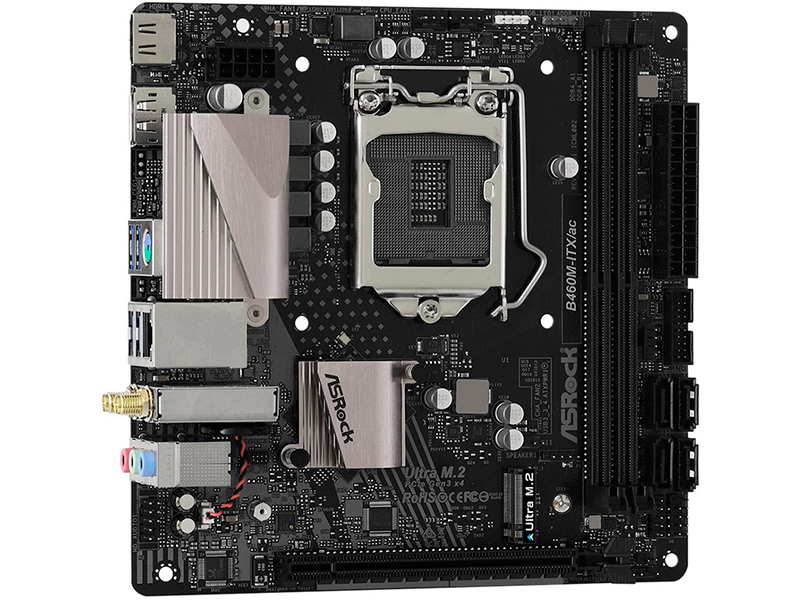 

Материнская плата ASRock B460M-ITX/ac, B460M-ITX/AC