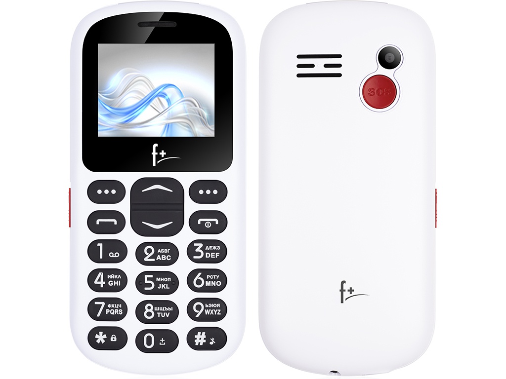 Сотовый телефон F+ Ezzy3 White