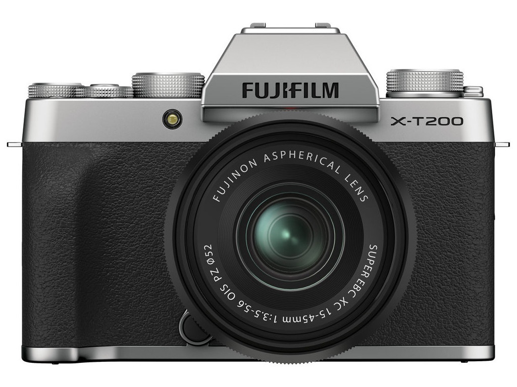 фото Фотоаппарат fujifilm x-t200 kit 15-45mm silver