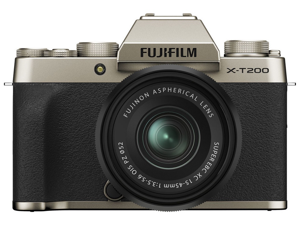фото Фотоаппарат fujifilm x-t200 kit 15-45mm gold