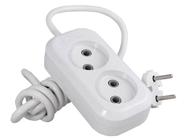 

Удлинитель Lux У2-О-05 2 Sockets 5m White, У2-О-05