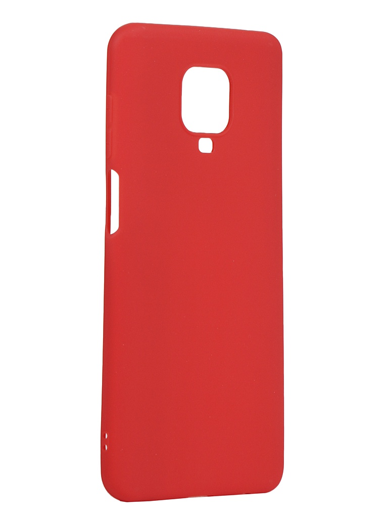 фото Чехол zibelino для xiaomi redmi note 9s/9 pro soft matte red zsm-xia-rdm-not9s-red