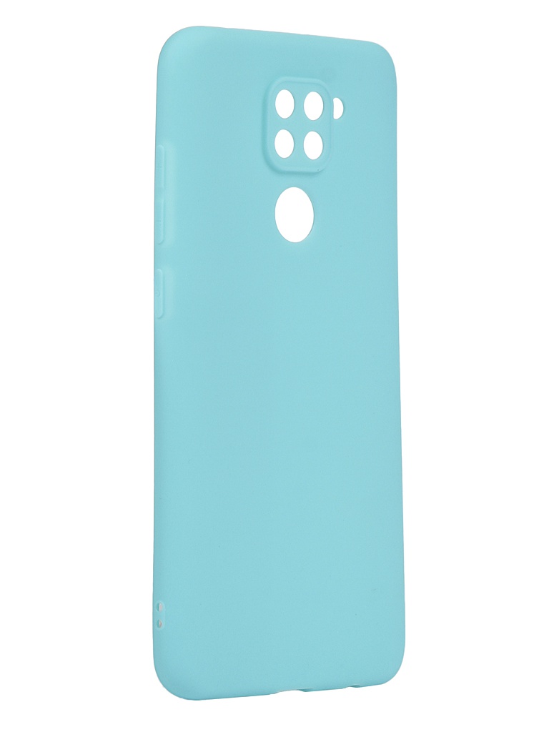 фото Чехол zibelino для xiaomi redmi note 9 soft matte turquoise zsm-xia-rdm-not9-tqs