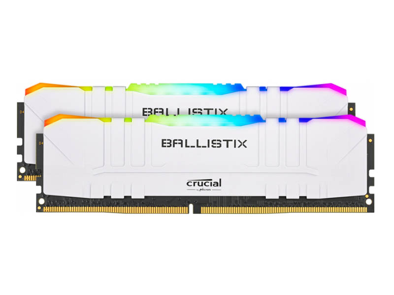 фото Модуль памяти crucial ballistix rgb bl2k16g36c16u4wl white