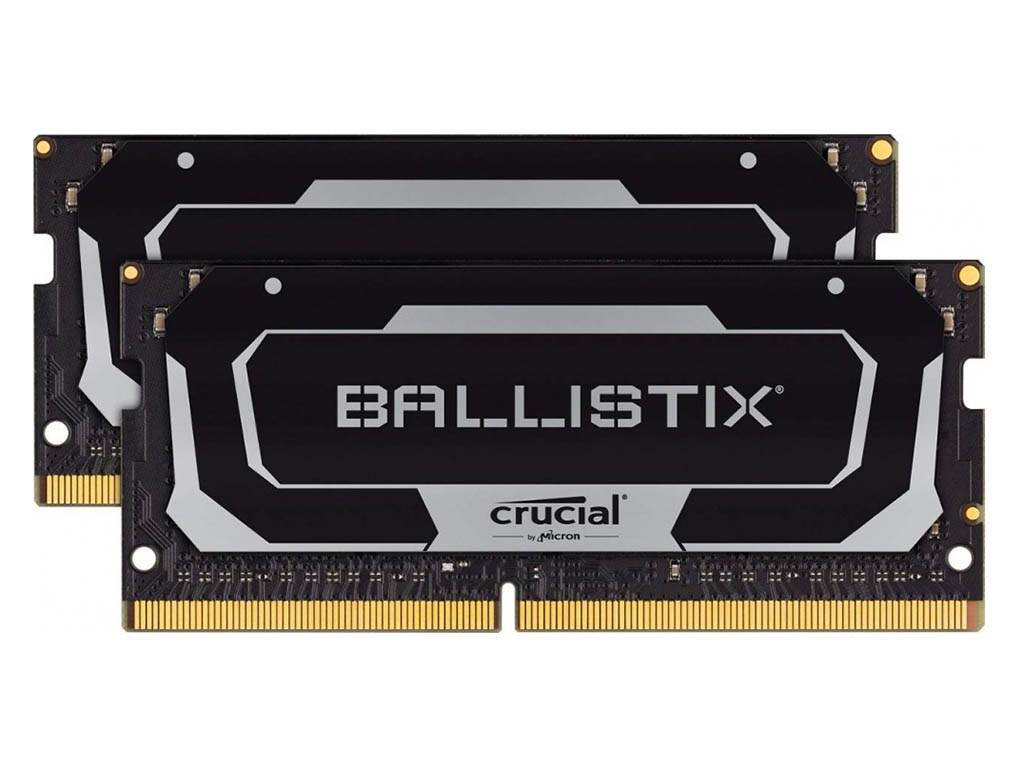 фото Модуль памяти ballistix so-dimm ddr 4 dimm 2400mhz pc19200 cl16 - 32gb (2x16gb) bl2k16g26c16s4b