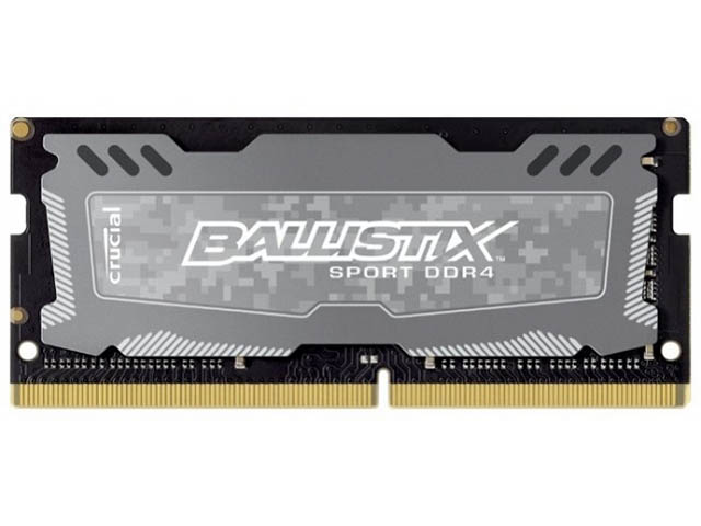 фото Модуль памяти ballistix ddr4 so-dimm 2400mhz pc4-19200 cl16 - 16gb bl16g26c16s4b