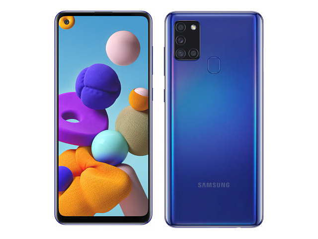 

Сотовый телефон Samsung SM-A217F Galaxy A21s 3/32Gb Blue Выгодный набор + серт. 200Р!!!