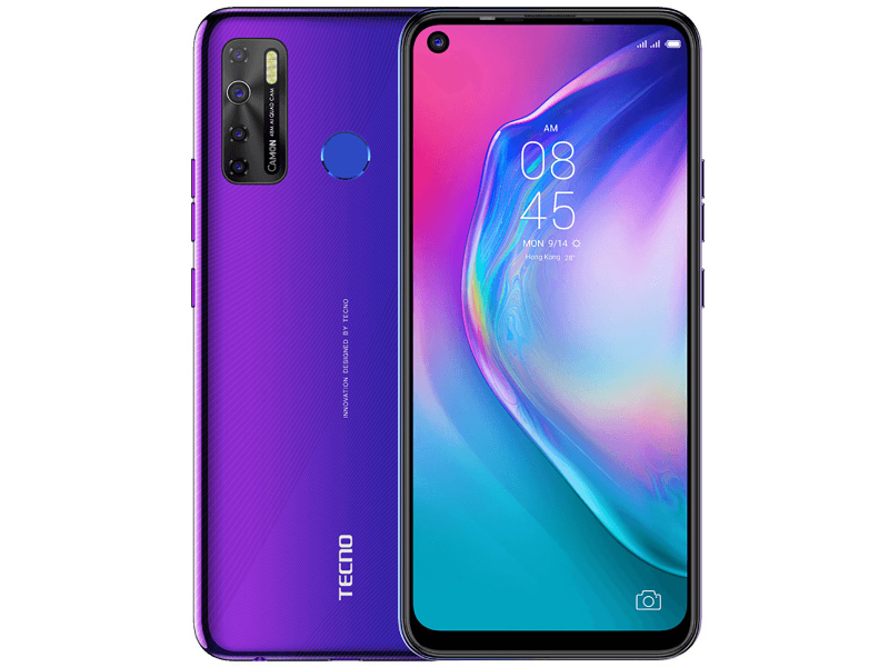 фото Сотовый телефон tecno camon 15 fascinating purple