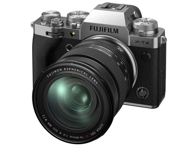 фото Фотоаппарат fujifilm x-t4 kit 16-80mm silver
