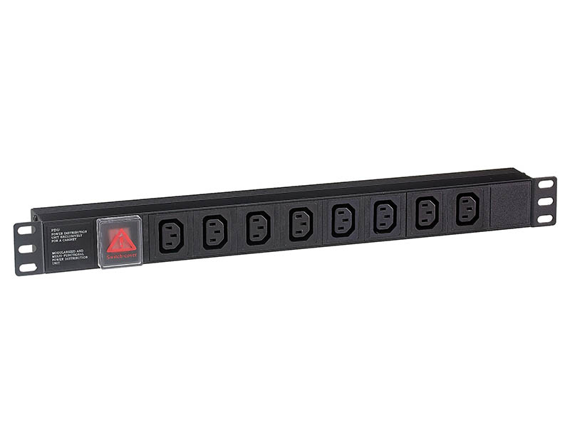 

Розетка ExeGate ServerPro PDU-19H808 Al-8С13-C14-SW EX280854RUS, EX280854RUS