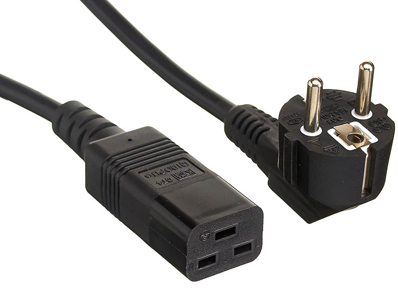 

Кабель ExeGate Power PC19-5P Schuko - C19 5m Black EP280671RUS, PC19-5P EP280671RUS