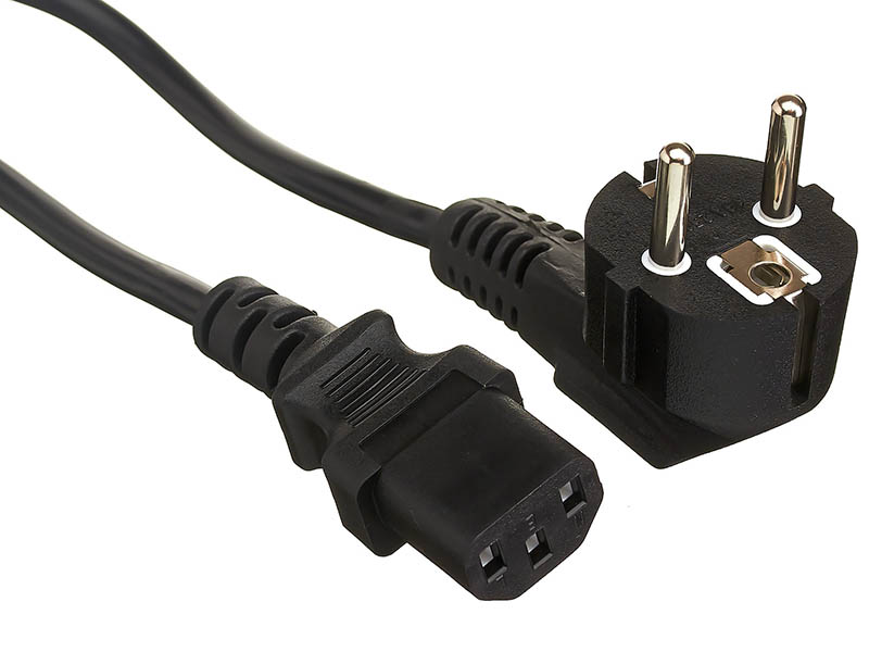 

Кабель ExeGate Power PC-1,8P Schuko - C13 1.8m Black EP280658RUS, PC-1,8P EP280658RUS