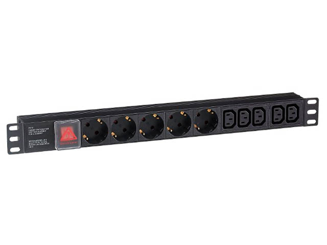 фото Розетка exegate serverpro pdu-19h008 al-5c135s-c14-sw ex280866rus