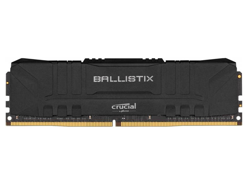 фото Модуль памяти ballistix black ddr4 dimm 3000mhz pc-24000 cl15 - 8gb bl8g30c15u4b