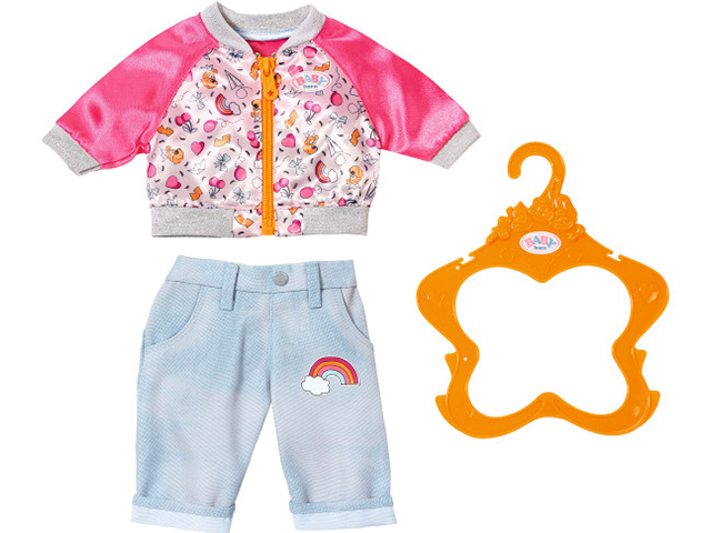 

Одежда для куклы Zapf Creation Baby Born Штанишки и кофточка для прогулки 824-542B, 824-542B