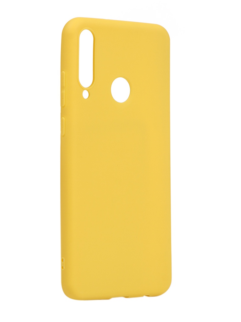 

Чехол Neypo для Huawei Y6p 2020 Soft Matte Silicone Yellow NST17590, NST17590