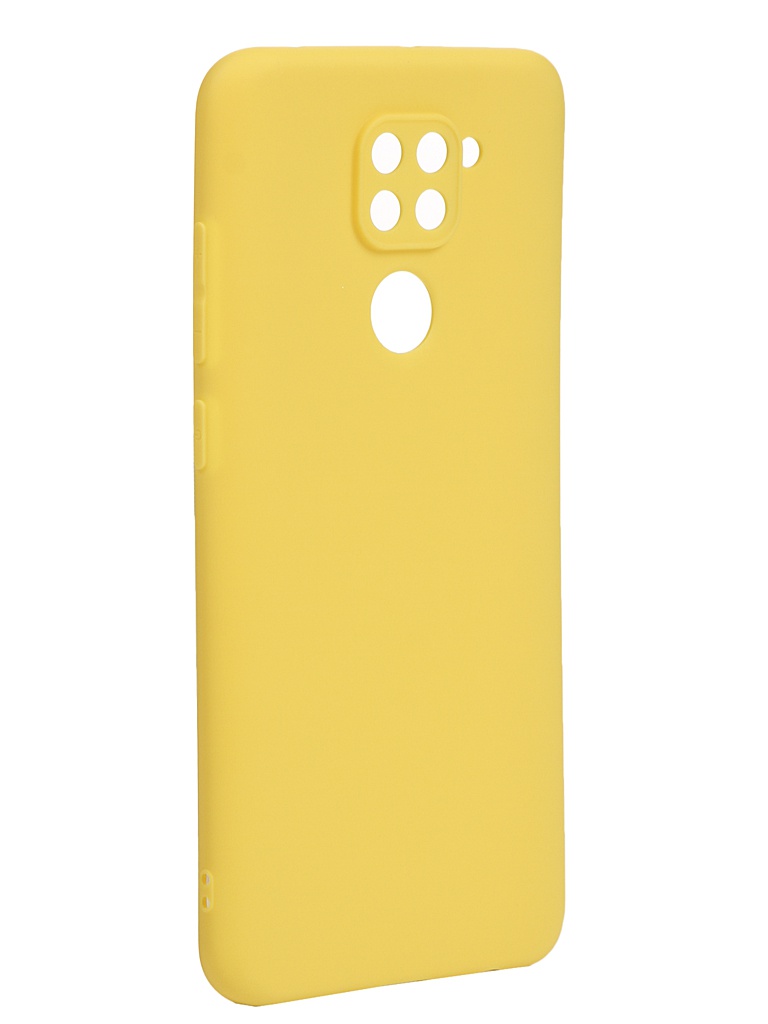 

Чехол Neypo для Xiaomi Redmi Note 9 Soft Matte Silicone Yellow NST17629, NST17629