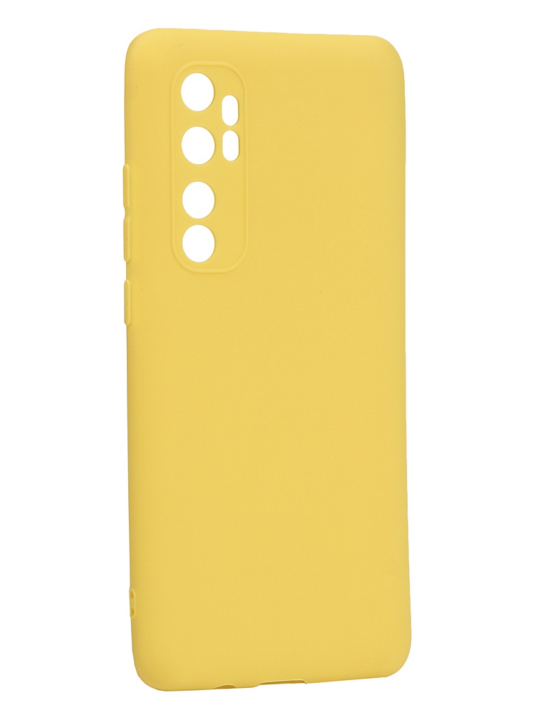 

Чехол Neypo для Xiaomi Mi Note 10 Lite Soft Matte Silicone Yellow NST17639, NST17639