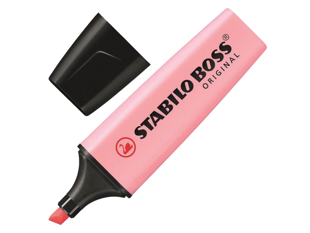 

Маркер Stabilo Boss Pastel 2-5mm Pink 70/129, 70/129