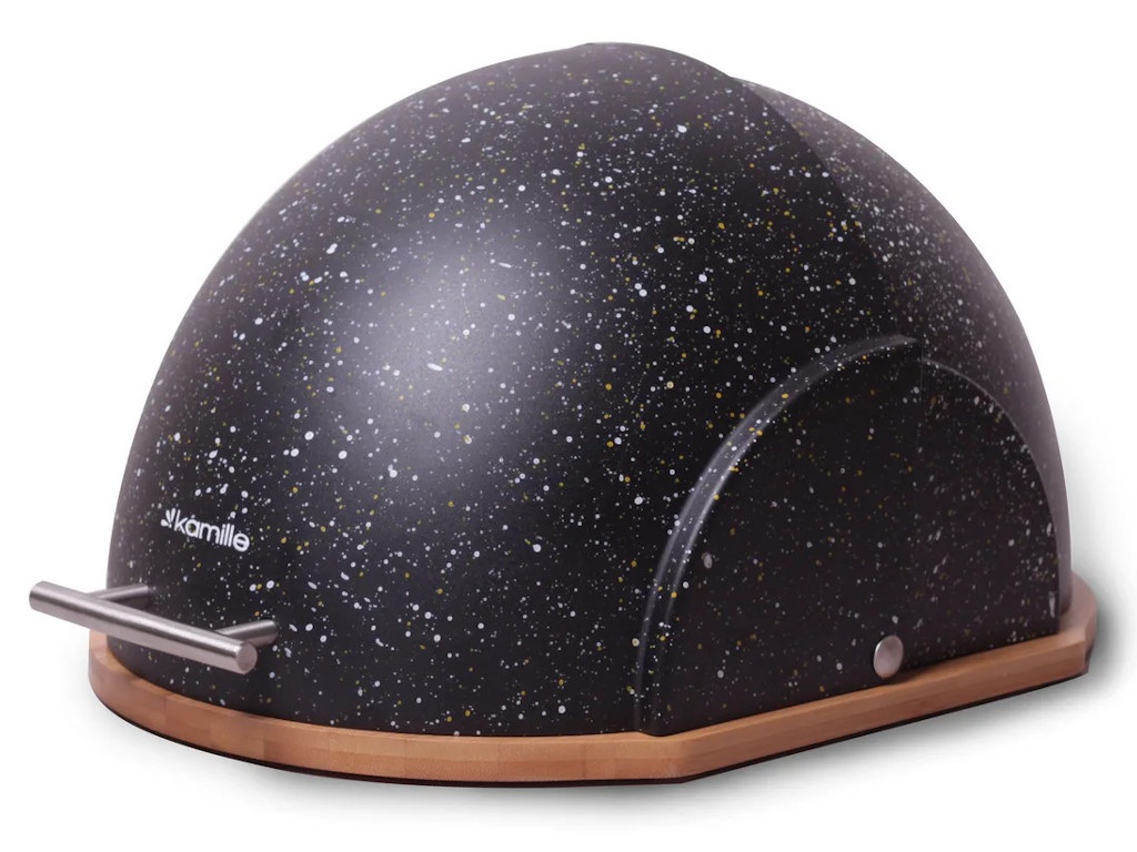 

Хлебница Kamille 1106 38.5x26.5x20cm Black, 1106