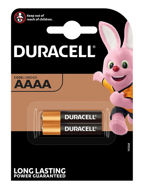 фото Батарейка aaaa - duracell mn2500 (2 штуки) dr aaaa/2bl mn2500