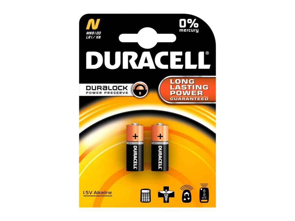 Батарейка LR1 - Duracell DR LR1/2BL MN9100 батарейка duracell
