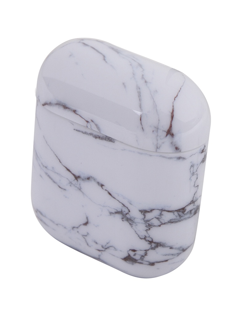 фото Чехол zibelino для apple airpods silicon case white granite zcm-air-whgr