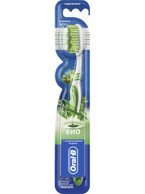 

Щетка Oral-B Био Medium 3014260104726, 3014260104726