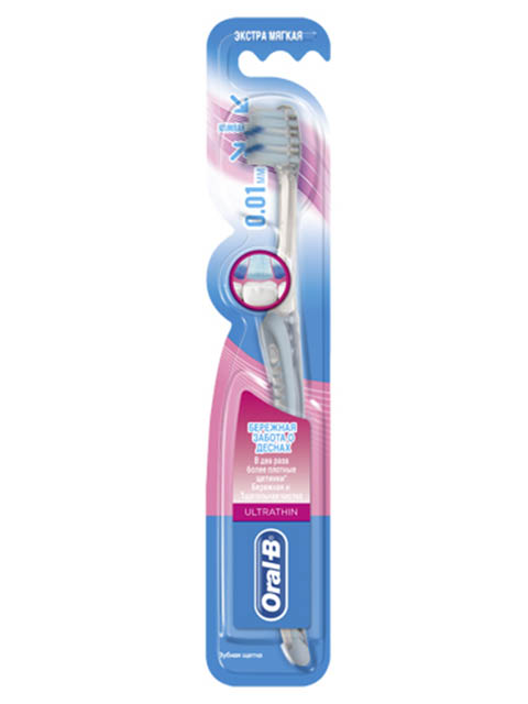 

Щетка Oral-B UltraThin Soft Бережная забота о деснах 3014260095925, 3014260095925