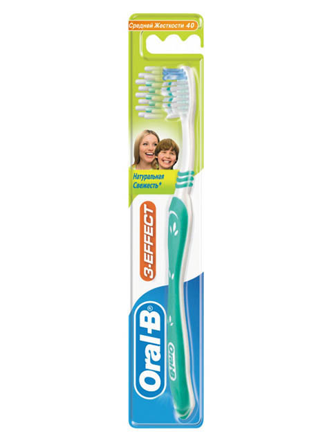 

Щетка Oral-B 3-Effect Medium Свежесть 3014260832834, 3014260832834