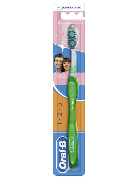 

Щетка Oral-B 3-Effect Medium Деликатное отбеливание 3014260801786, 3014260801786