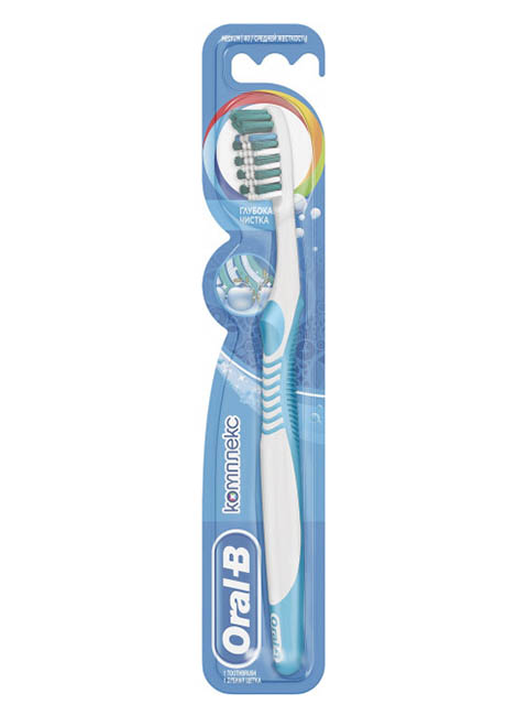 

Щетка Oral-B Комплекс Глубокая чистка средняя 3014260318840, 3014260318840