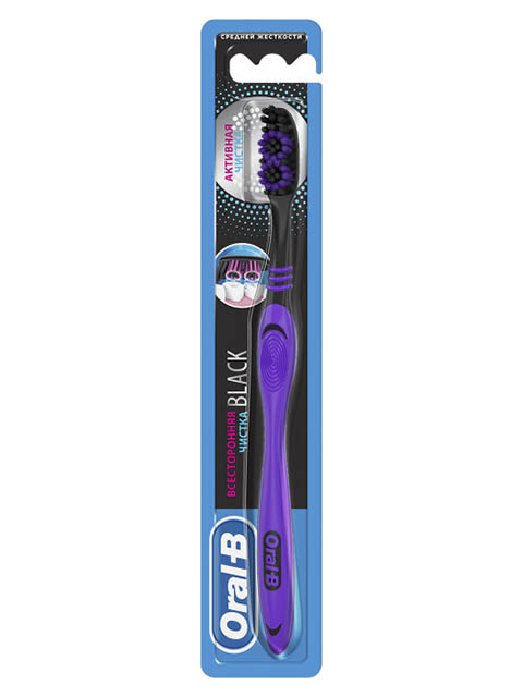 

Щетка Oral-B Black Medium Всесторонняя чистка 3014260101350, 3014260101350
