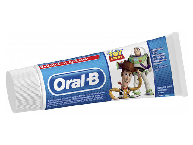 

Зубная паста Oral-B Kids Toy Story Легкий вкус 75ml 8001841144276, 8001841144276