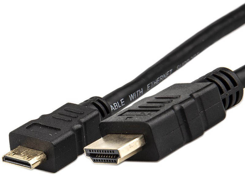 фото Аксессуар telecom hdmi-19m - minihdmi-19m ver. 2.0 1m tcg205-1m