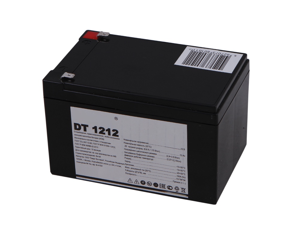 Аккумулятор Delta Battery DT 1212 12V 12Ah