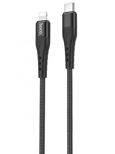 фото Аксессуар hoco u64 superior usb - lightning 1.2m black