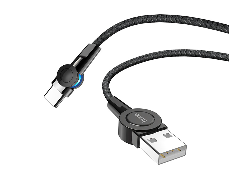 фото Аксессуар hoco s8 magnetic usb - type-c 1.2m black